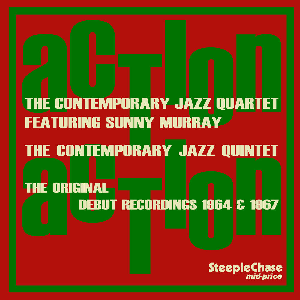 the album cover for Contemporary Jazz Quartet / Sunny Murray - The Contemporary Jazz Quartet/Quintet Featuring Sunny Murray