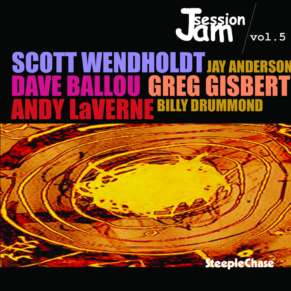 the album cover for Jam Session - Vol. 5-Jam Session [Import]