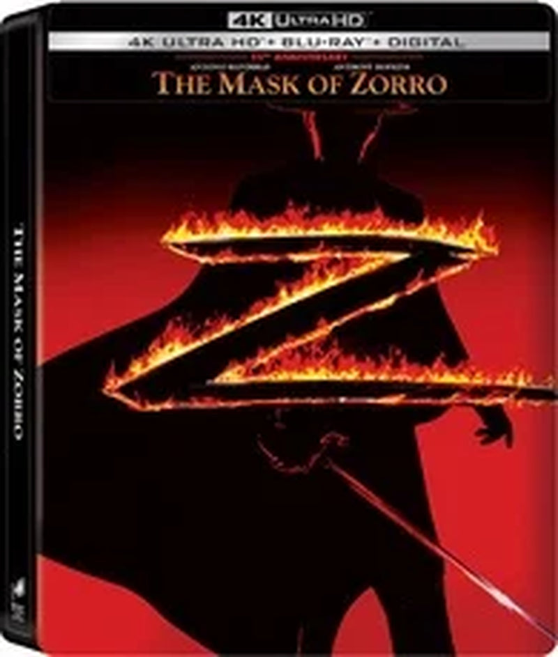 The Mask of Zorro - 25th Anniversary Limited Edition Steelbook (