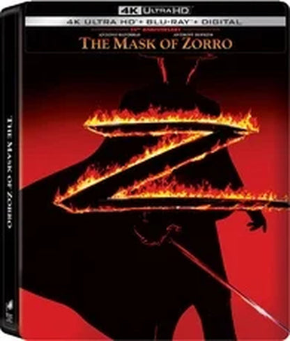 The Mask of Zorro - 25th Anniversary Limited Edition Steelbook (