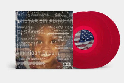 21 Savage - american dream [Red 2LP] Vinyl Record