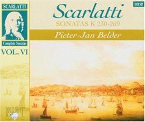 the album cover for A. Scarlatti - Sonatas K 230-269
