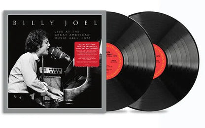 Billy Joel - Live At The Great American Music Hall 1975 [2LP] Vinyl Record