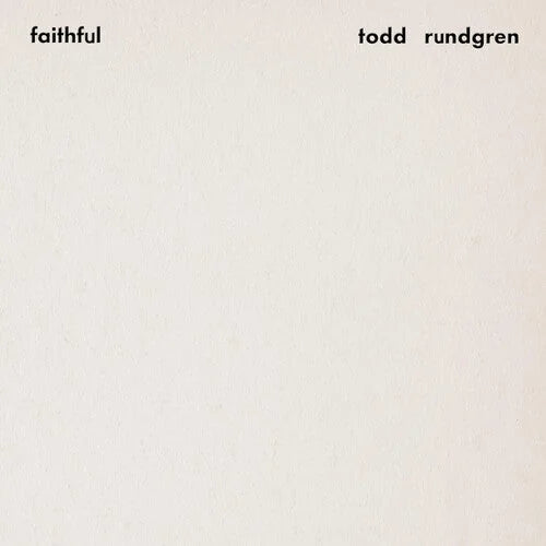 Todd Rundgren - Faithful (2 LP Premium Sound/Gold/Gatefold Cover) Vinyl Record