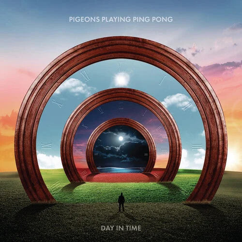 Pigeons Playing Ping Pong - Day In Time - Black Galaxy Vinyl Record