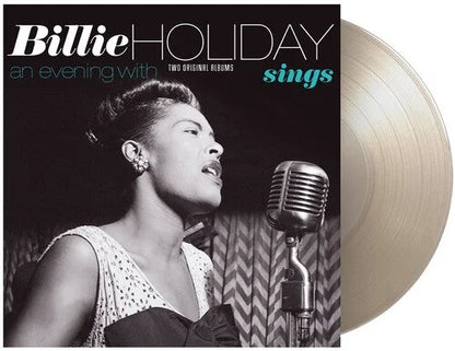 Billie Holiday - Sings + An Evening With Billie Holiday [Ltd Crystal Clear & Solid Silver] Vinyl Record