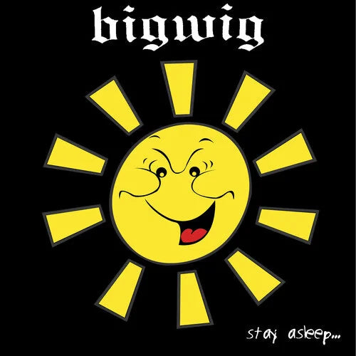 Bigwig - Stay Asleep [Yellow/Black Splatter] Vinyl Record