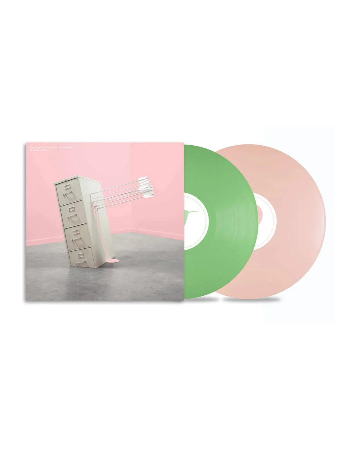 Modest Mouse - Good News For People Who Love Bad News (20th Anniversary Deluxe Edition) [2LP Opaque Baby Pink & Spring Green] Vinyl Record