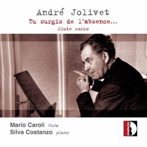 the album cover for Mario Caroli - Surgis de L'absence Flute Works