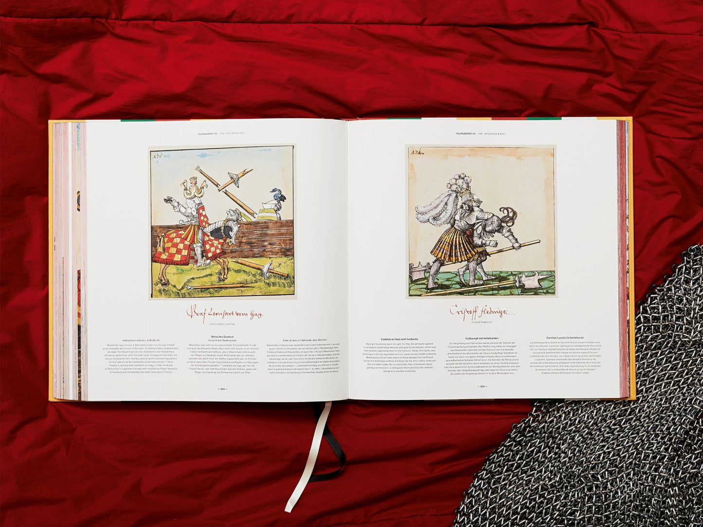 Freydal. Medieval Games. The Book of Tournaments of Emperor Maximilian I (German, French, English) Book