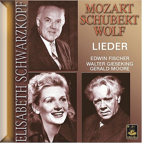 Mozart / Schubert / Schwarzkopf / Moore / Fischer - Lieder - Music CD
