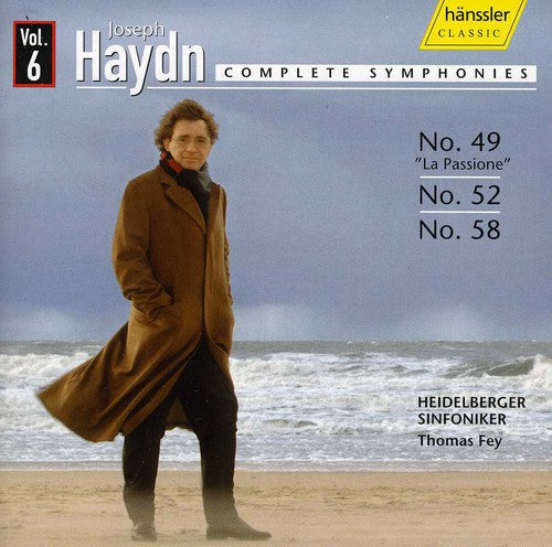 the album cover for Thomas Fey - Symphonies 49 52 58
