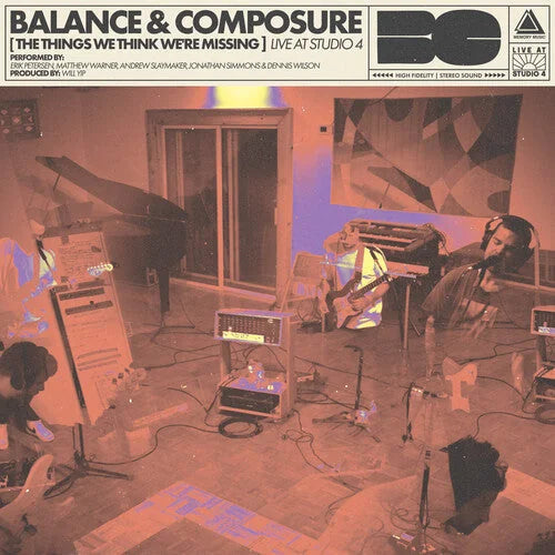 Balance & Composure - The Things We Think We're Missing Live at Studio 4 Vinyl Record