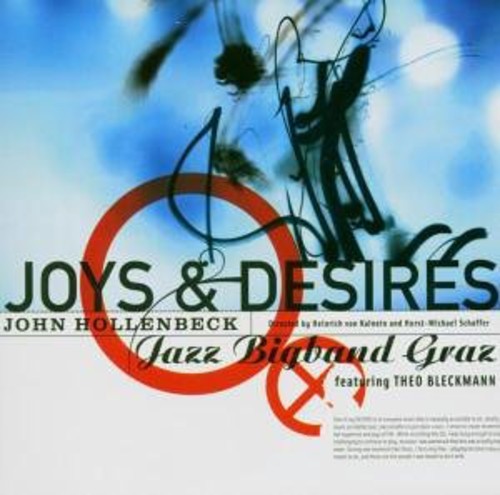 the album cover for John Hollenbeck & Jazz Bigband Graz - Joys & Desires