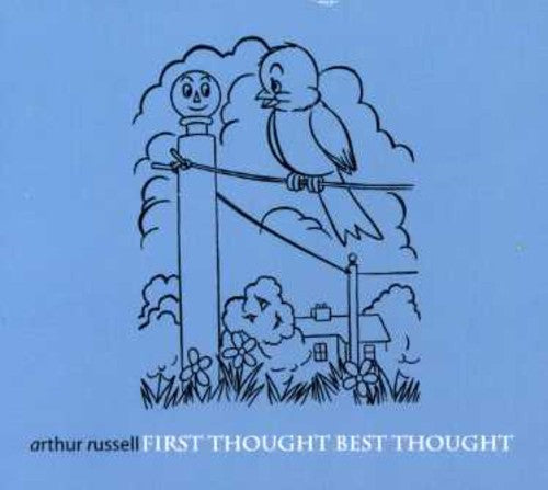 the album cover for Arthur Russell - First Thought Best Thought
