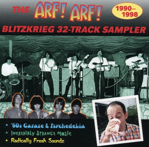 the album cover for Arf! Arf! Blitzkreig - Arf Arf Blitzkrieg Sampler