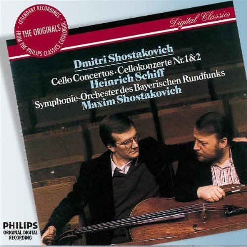 Shostakovich / Schiff / Sobr / Shostakovich - Cello Concertos 1 & 2 - Music CD
