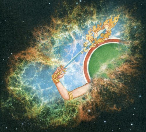 the album cover for Akron/Family - Meek Warrior