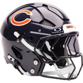 Chicago Bears Full Size Authentic Axiom Football Helmet - NFL