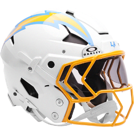 Los Angeles Chargers Full Size Authentic Axiom Football Helmet - NFL