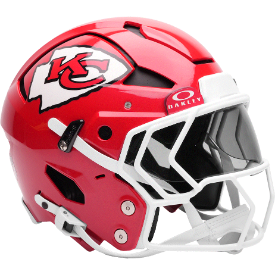 Kansas City Chiefs Full Size Authentic Axiom Football Helmet - NFL