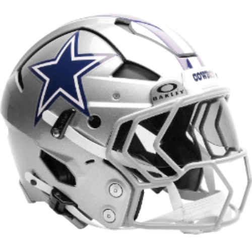 Dallas Cowboys Full Size Authentic Axiom Football Helmet - NFL