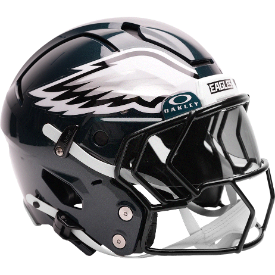 Philadelphia Eagles  Full Size Authentic Axiom Football Helmet - NFL