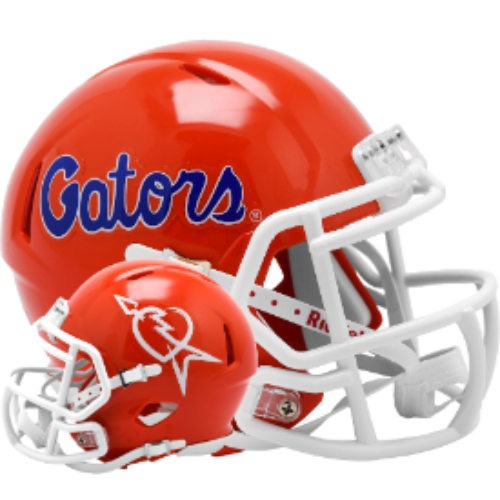 Florida Gators NCAA Mini Speed Football Helmet Tom Petty
