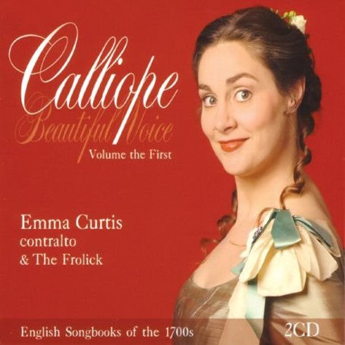 the album cover for Emma Curtis - Beautiful Voice 1 English Songbook of the 1700's