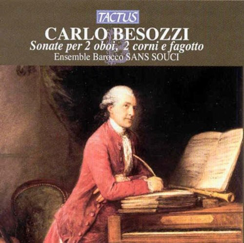 the album cover for Ensemble Barocco Sans Souci - Sonatas for Winds