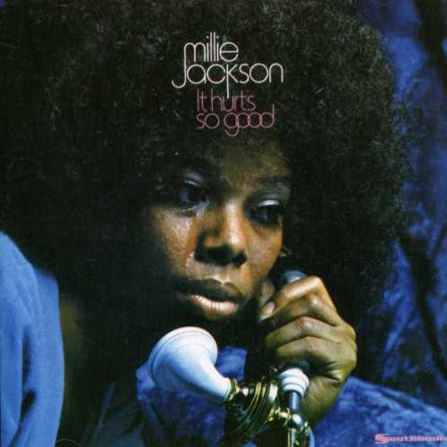 the album cover for Millie Jackson - It Hurts So Good [Import]