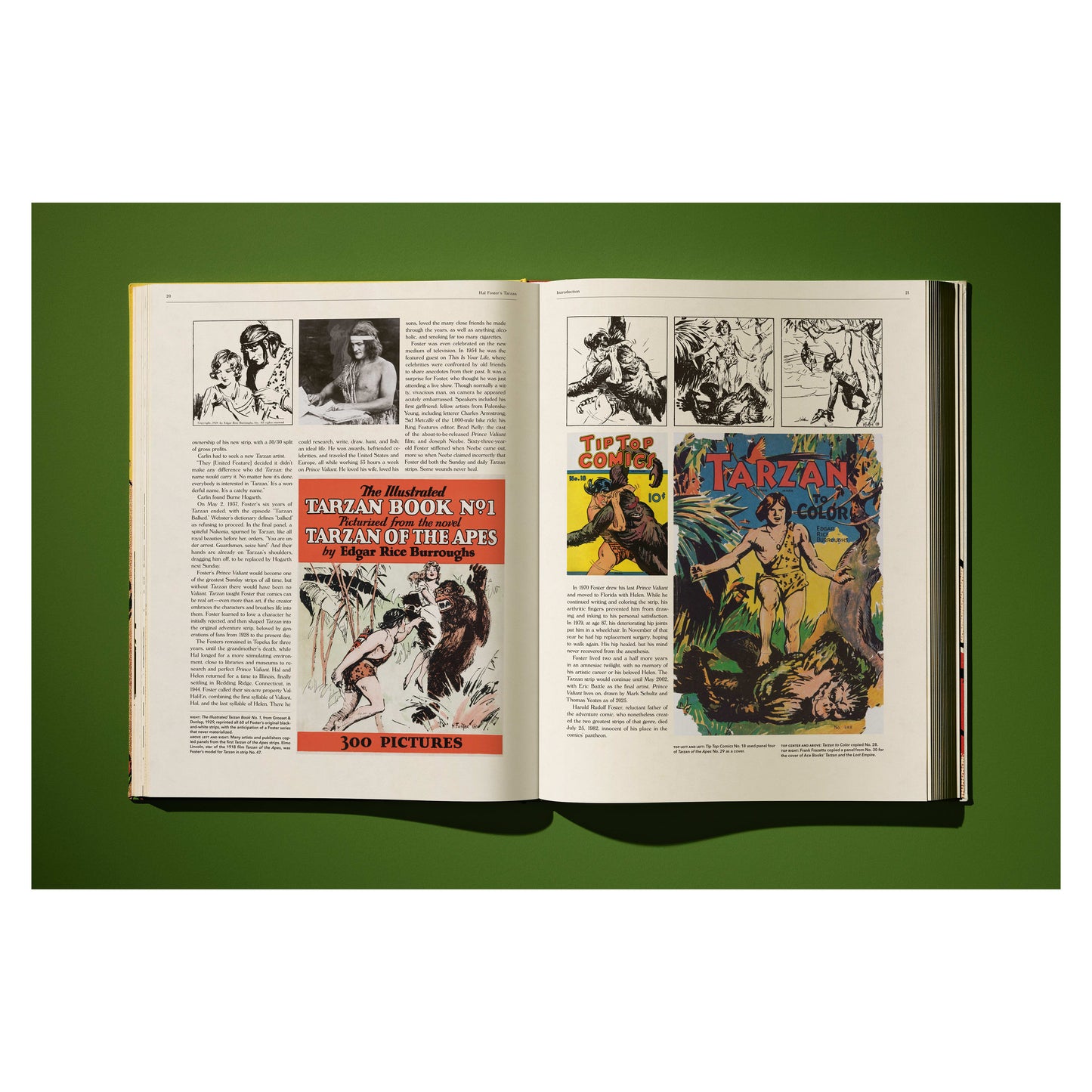 Hal Foster’s Tarzan. The Complete Sunday Comics 1931–1937 (German, French, English) Book