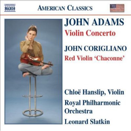 the album cover for Chloe Hanslip - Violin Concerto