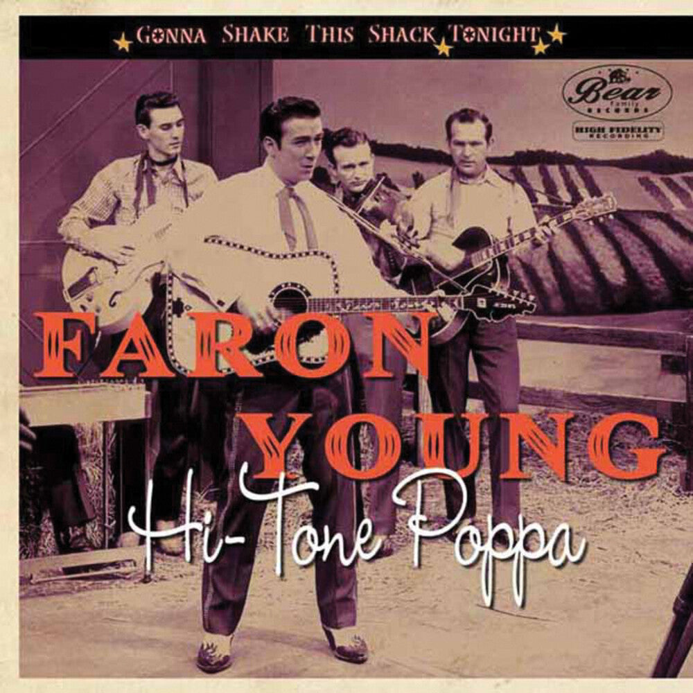 the album cover for Faron Young - Gonna Shake This Shack Tonight: Hi-tone Poppa