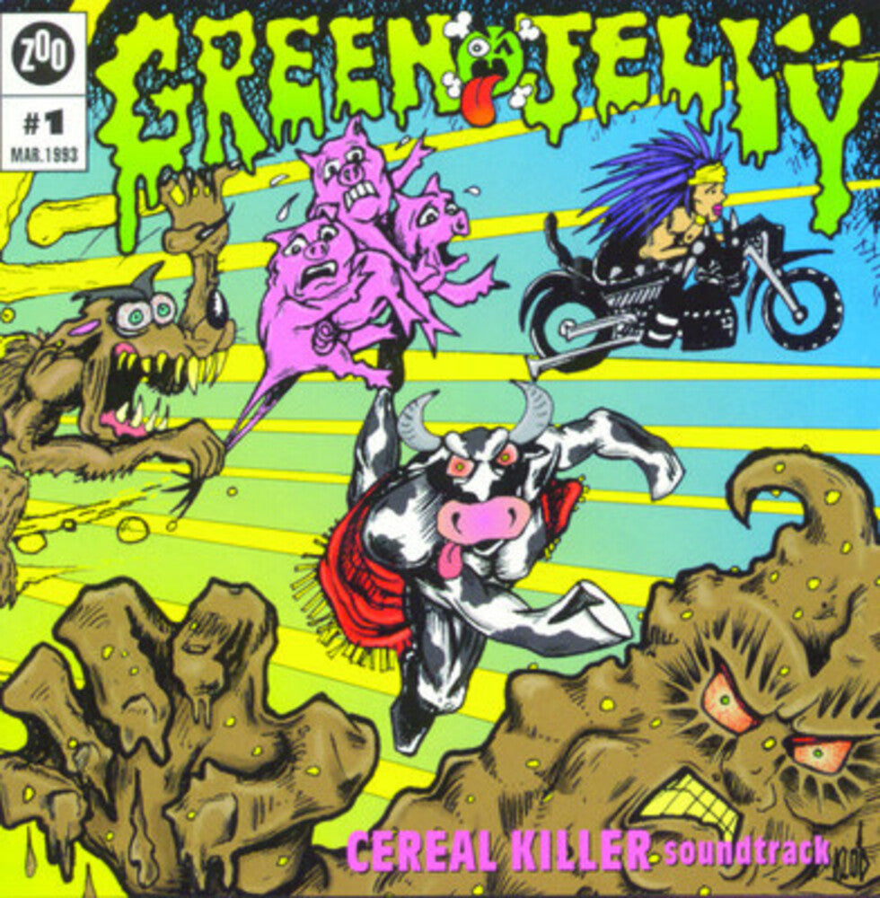 the album cover for Green Jelly - Cereal Killer Soundtrack