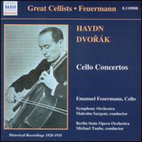 Haydn / Dvorak / Feuermann / Sargent / Taube - Haydn / Dvorak Cello Concertos - Music CD