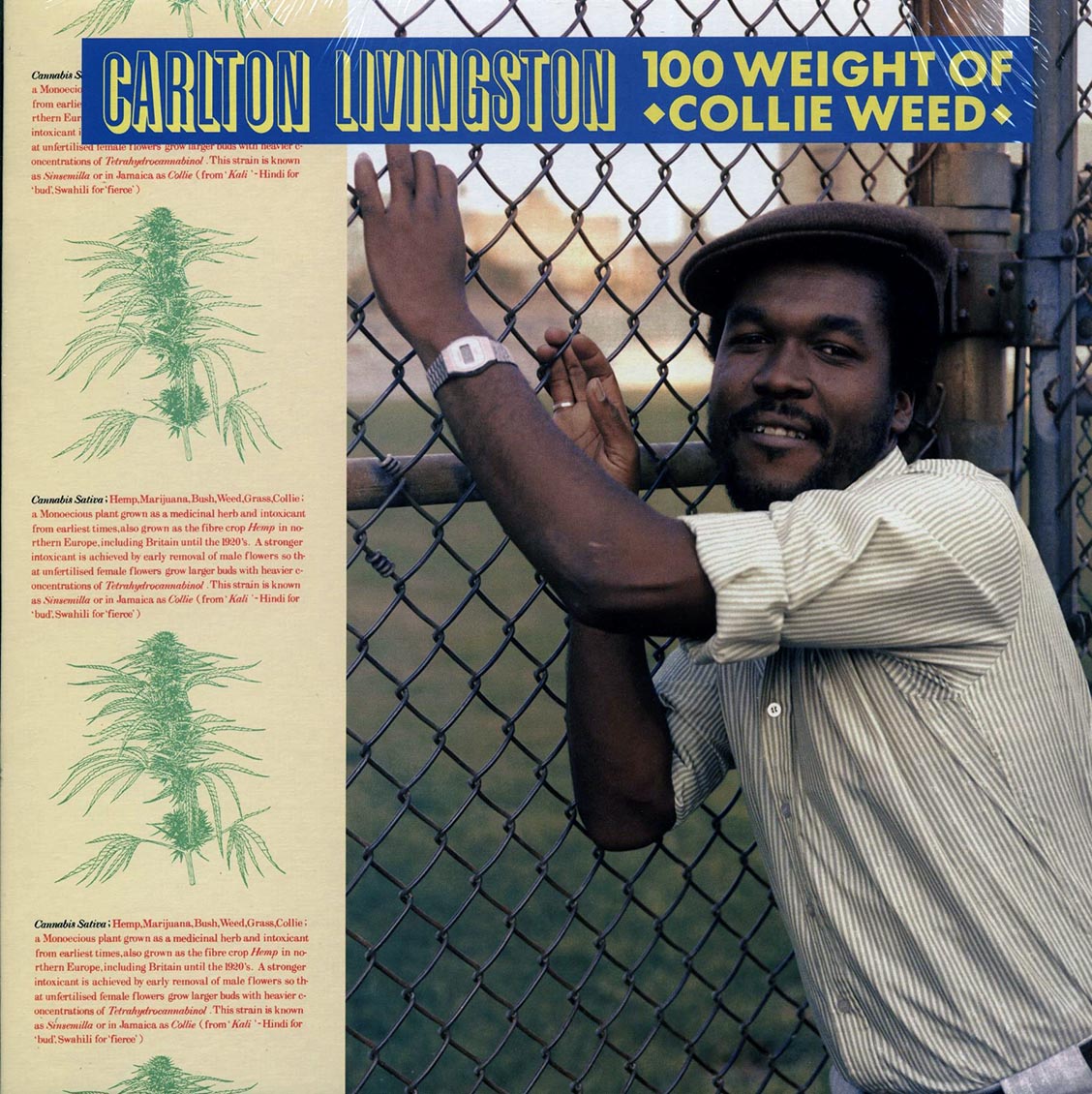 Carlton Livingston - 100 Weight Of Collie Weed Vinyl Record