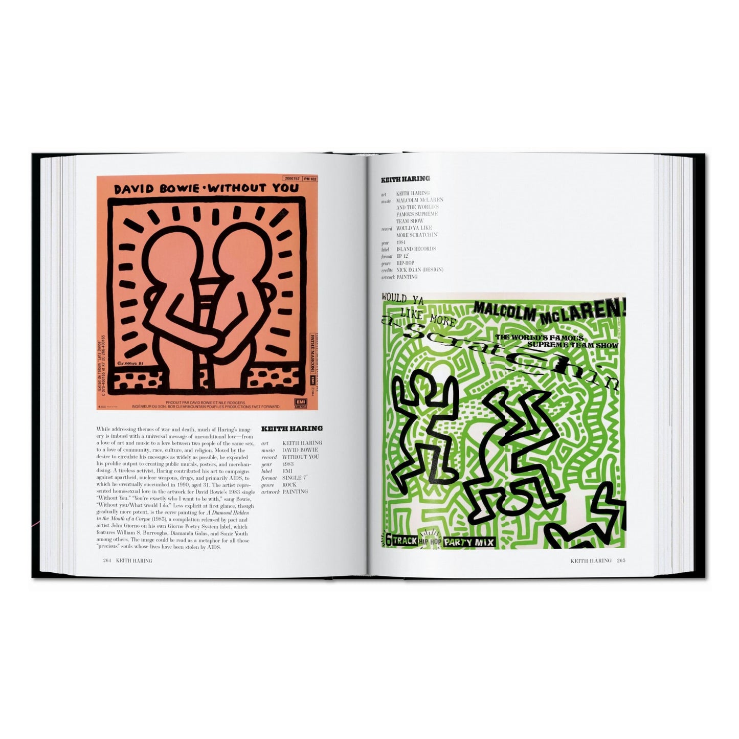 Art Record Covers. 45th Ed. (German, French, English) Book