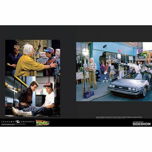 Back to the Future: The Ultimate Visual History Collector's Edition Hardcover book with Sculpted Movie Poster [2017]