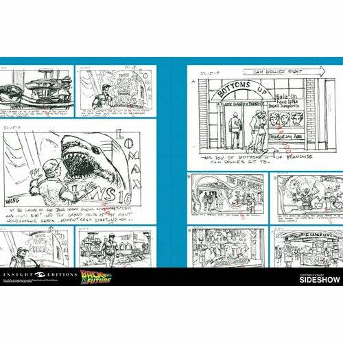 Back to the Future: The Ultimate Visual History Collector's Edition Hardcover book with Sculpted Movie Poster [2017]