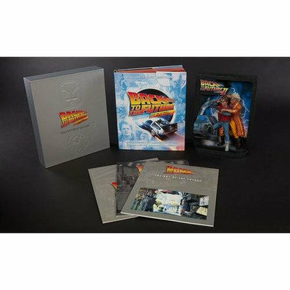 Back to the Future: The Ultimate Visual History Collector's Edition Hardcover book with Sculpted Movie Poster [2017]