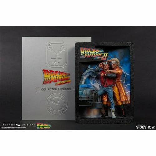 Back to the Future: The Ultimate Visual History Collector's Edition Hardcover book with Sculpted Movie Poster [2017]
