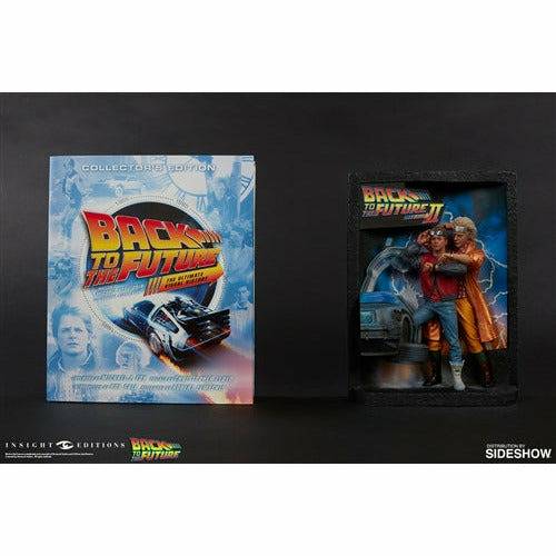 Back to the Future: The Ultimate Visual History Collector's Edition Hardcover book with Sculpted Movie Poster [2017]