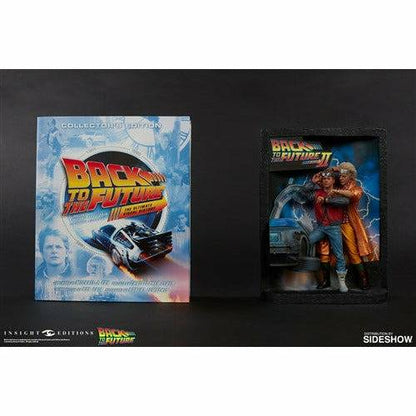 Back to the Future: The Ultimate Visual History Collector's Edition Hardcover book with Sculpted Movie Poster [2017]