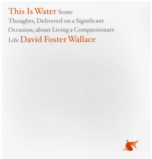 David Foster Wallace - This Is Water (Limited Sky Blue & White Swirl LP Vinyl)