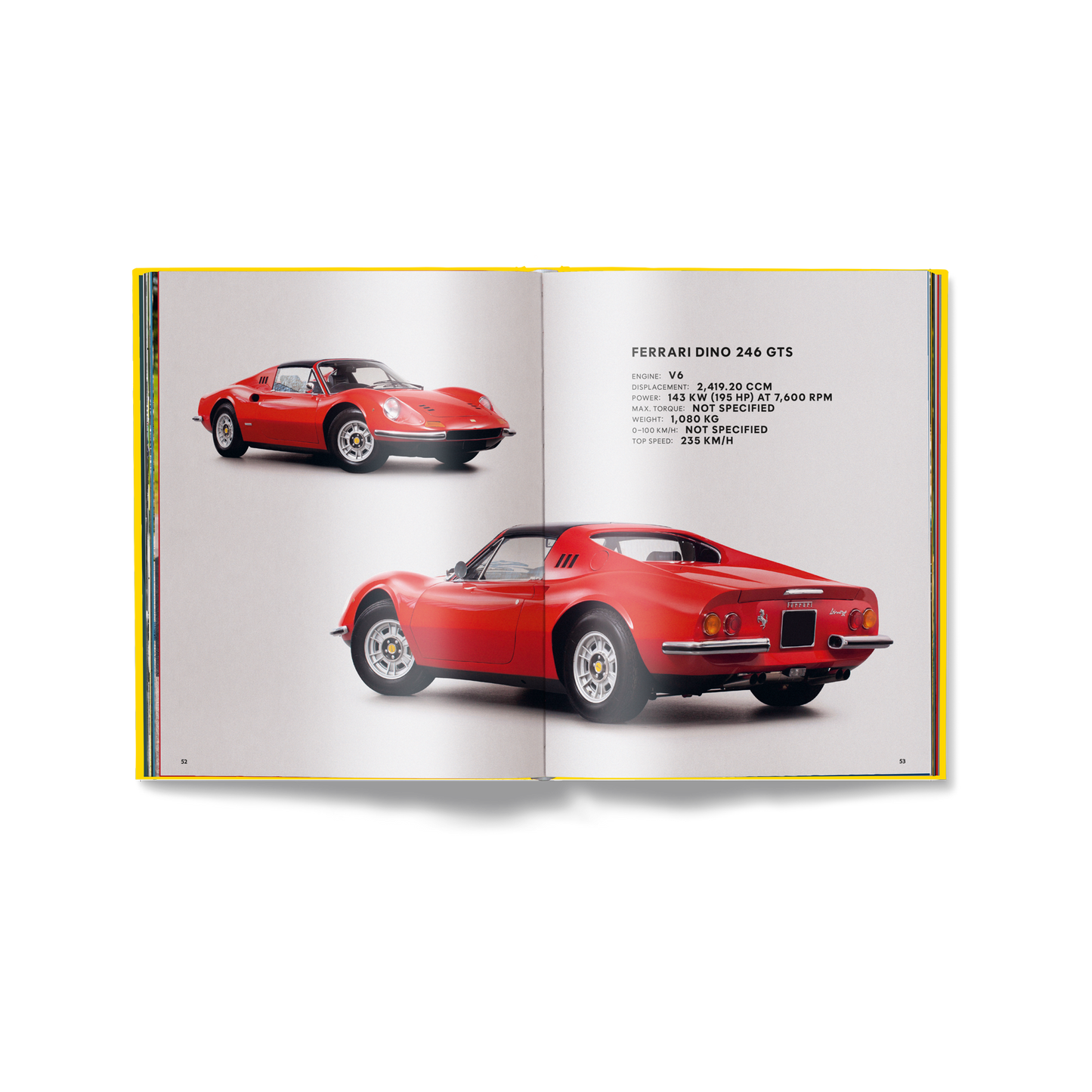 Ferrari Milestones Book