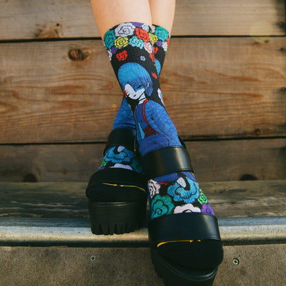 Josh Rodriguez Utsukushii Adult Crew Sock