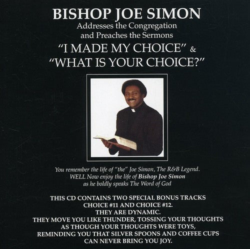 Simon,bishop Joe - Addresses The Congregation - Music CD