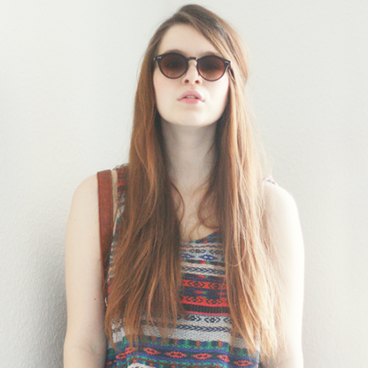 Vintage Inspired Key Hole Round Spectacles P3 Sunglasses 7055