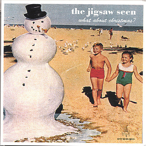 the album cover for Jigsaw Seen - What About Christmas